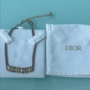Dior Gold-Tone Chain Bracelet